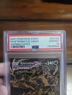 PSA 10 Eternatus VMAX FA SWSH Shining Fates SV122/SV122 2021 Pokemon - Image 2