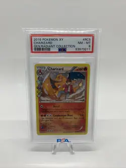 POKEMON PSA 8 NM-MT 2016 Generations Radiant Collection Charizard RC5/RC32 - Image 1