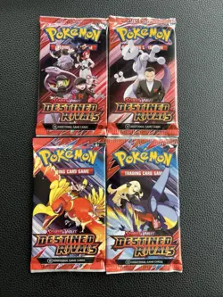Pokemon Destined Rivals Booster Pack - art set - Image 1