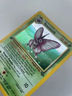 Pokemon TCG Venomoth Jungle Holo 1st Edition 13/64 WOTC Near Mint English - Image 2