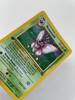 Pokemon TCG Venomoth Jungle Holo 1st Edition 13/64 WOTC Near Mint English - Image 5