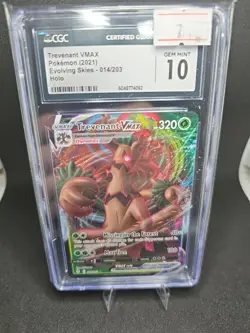 2021 Pokemon Trevenant VMAX Evolving Skies 014/203 - CGC GEM MINT 10 - Image 1