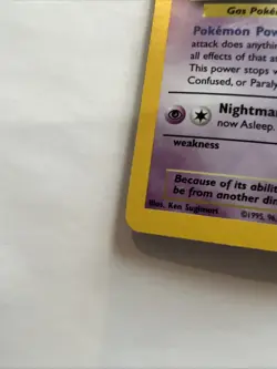 Pokemon TCG Haunter Fossil 6/62 Holo Unlimited Holo Rare - Image 4