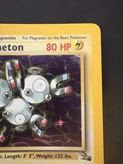 Pokemon Vintage Holo Magneton Fossil 11/62 WotC 1999 - Image 4