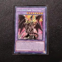 Yu-Gi-Oh! Red-Eyes Dark Dragoon MP22-EN264 Prismatic Secret Rare 1st Edition NM - Image 2
