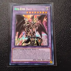Yu-Gi-Oh! Red-Eyes Dark Dragoon MP22-EN264 Prismatic Secret Rare 1st Edition NM - Image 4