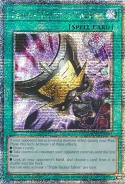 Yugioh! MP Triple Tactics Talent - RA01-EN063 - Quarter Century Secret Rare - 1s - Image 1