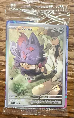 N's Zorua 189 Sv: Scarlet & Violet Promo Cards Holo - Image 1