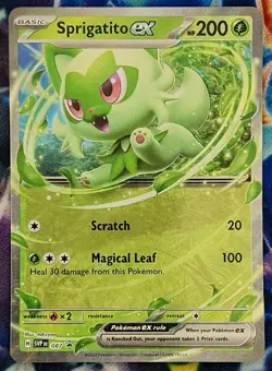 Sprigatito ex 087 Sv: Scarlet & Violet Promo Cards Holo - Image 1