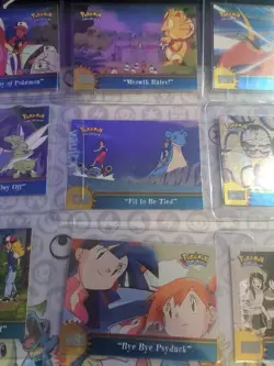 12 CARD SILVER FOIL OR ORANGE ISLANDS TOPPS POKEMON 2000 TV ANIMATION - Image 3