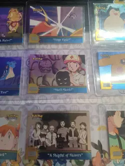 12 CARD SILVER FOIL OR ORANGE ISLANDS TOPPS POKEMON 2000 TV ANIMATION - Image 4