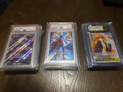 Mixed TCG Graded Card Lot Of 16 All Pictured. - Image 1
