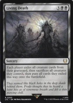 MTG Living Death (203) | NM | Commander: The Lord of the Rings {LTC} - Image 1
