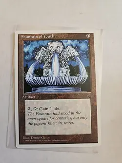 Fountain of Youth - Chronicles - MTG Magic - Common - Artifact - Image 1