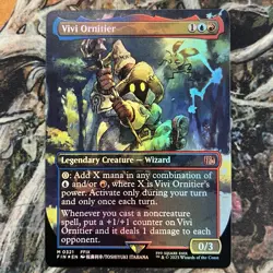 Vivi Ornitier M 0321 Borderless Foil Magic the Gathering Final Fantasy - Image 1