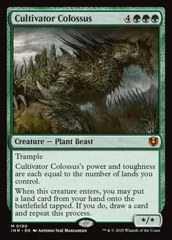 NM Cultivator Colossus, MTG, Innistrad Remastered, Magic the Gathering, 190 - Image 1