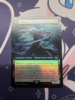 Sephiroth, Fabled SOLDIER (Extended Art) Final Fantasy Foil - Image 1