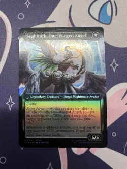 Sephiroth, Fabled SOLDIER (Extended Art) Final Fantasy Foil - Image 2