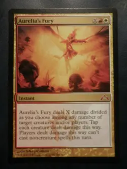 mtg magic aurelia's fury gatecrash ENGLISH furie d'aurelia insurrection - Image 1