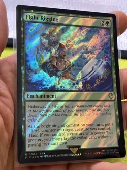Fight Rigging (Surge Foil) Commander: Final Fantasy Foil MTG - Image 1
