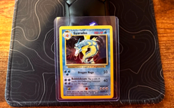 Pokemon TCG Gyarados 006/102 Base Set Holo HP - Image 2