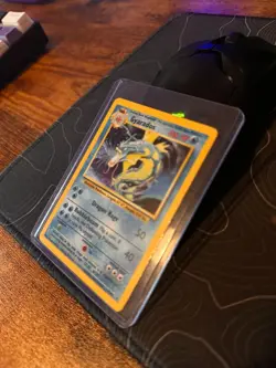 Pokemon TCG Gyarados 006/102 Base Set Holo HP - Image 3