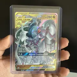 Pokemon TCG Arceus & Dialga & Palkia GX TagTeam 156/236 Sm-Cosmic Eclipse - Image 3