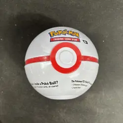 Pokemon TCG Poke Ball Tin - Factory Sealed, Standard Poke Ball - Image 1