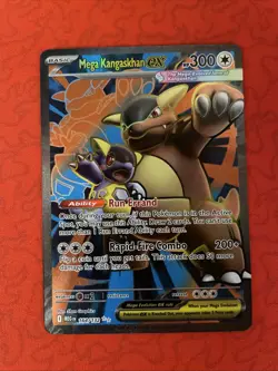 Pokemon TCG Mega Evolution Mega Kangaskhan EX 164/132 Full Art Near Mint - Image 1