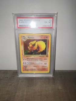 PSA 6 Flareon Holo 3/64 Jungle 1999 Pokemon - Image 1