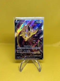 Pokemon TCG Jolteon V SWSH183 Sword & Shield Black Star Promo Holo MINT - Image 1