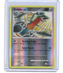 2009 Pokemon - Platinum: Supreme Victors Gabite #59/147 Reverse Holo - Image 1