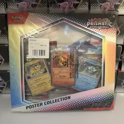 Pokemon Scarlet Violet Prismatic Evolutions Poster Collection Box - New & Sealed - Image 1