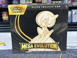 Pokemon TCG: Mega Evolution Elite Trainer Box Gardevoir IN HAND READY TO SHIP - Image 1