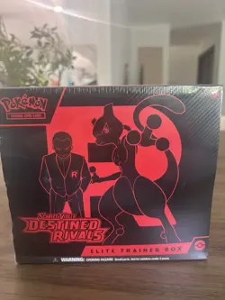 Pokemon TCG - Destined Rivals Elite Trainer Box ETB - Brand New + Sealed - Image 1