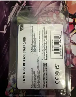 Pokemon mega evolution Staff Prerelease Promo Sealed Set Of 4 - Image 2