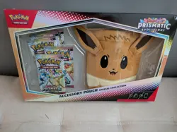 Pokemon Prismatic Evolutions Accessory Pouch Special Collection Box - NEW/SEALED - Image 1