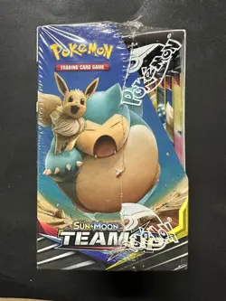 Pokemon Sun & Moon Team Up Booster Box Factory Sealed 36 Packs - Image 3