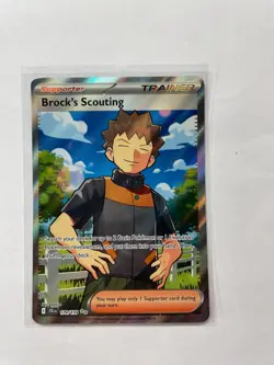 Pokemon Journey Together: Brock's Scouting 179/159 (Excellent Condition) - Image 1