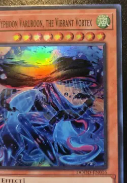 Radiant Typhoon Varuroon, The Vibrant Vortex DOOD-EN016 Super Rare Yu-Gi-Oh! TCG - Image 3