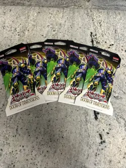 🔥 Yu-Gi-Oh! Doom of Dimensions Sleeved Booster Packs LOT Of 5- 1st Edition🔥🔥 - Image 4
