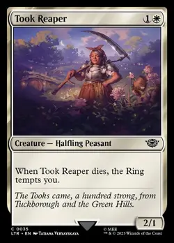 (2x FOIL) TOOK REAPER - The Lord of the Rings - MTG Magic the Gathering Card - Image 1