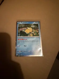 Pokemon TCG Psyduck Mega Evolution Promo Card 007 Pack Fresh - Image 1