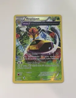 Pokemon XY Ancient Origins Vespiquen Half Art Reverse Holo Card 11/98 - Image 2
