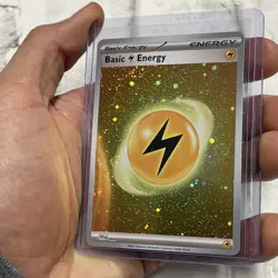 Pokemon TCG Cosmos Lightning Energy SVE #004 with SWIRL NM/MT Nintendo Card - Image 2