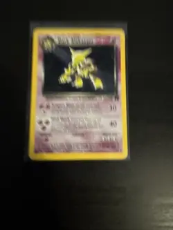 Pokemon TCG Dark Alakazam Holo Card Team Rocket Set 1999 Vintage - Image 5