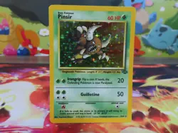 Pinsir 09/64 Jungle Holo Rare Pokemon Card 1999 WOTC LP Lightly Played - Image 1