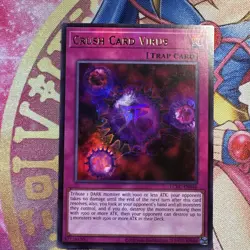 Yugioh Crush Card Virus LCKC-EN046 1ST Ultra (NM) - Image 1