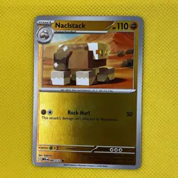 Naclstack 083/132 Common Reverse Holo Mega Evolution Pokemon Card NM - Image 1
