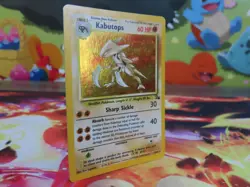 Kabutops 9/62 Fossil Holo Rare Pokemon Card 1999 WOTC LP Lightly Played - Image 2